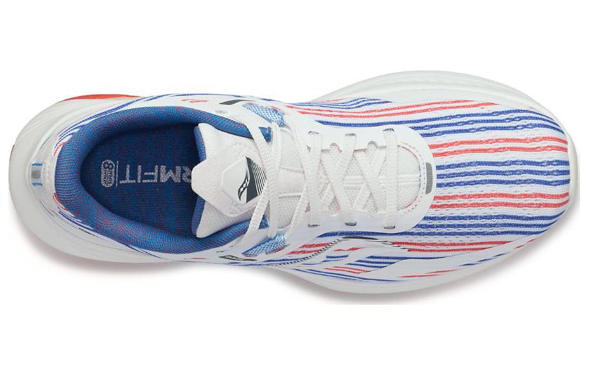 Lookbook Saucony Guide 15 減震防滑耐磨 低筒 跑步鞋 白藍紅