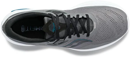 Shop Saucony Guide 減震耐磨透氣 低幫 跑步鞋 灰色