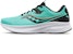 Saucony Guide 15 'Cool Mint Zest' Wanita Lelaki Kasut Sukan S20684-125