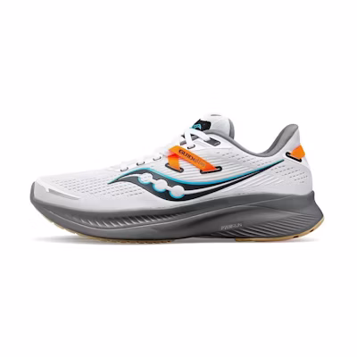 Saucony Guide 16 'White Orange Gravel'