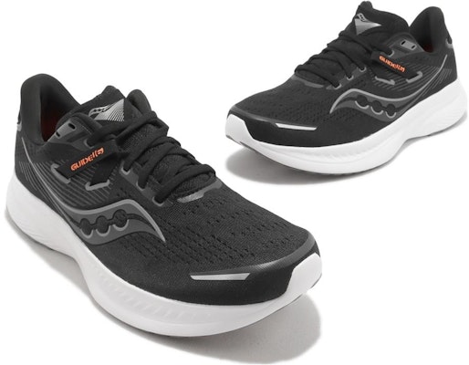 Saucony Guide 16 Wide 'Hitam Oren Putih' S20811-05 Shop Saucony Guide 16 Wide 'Hitam Oren Putih' S20811-05