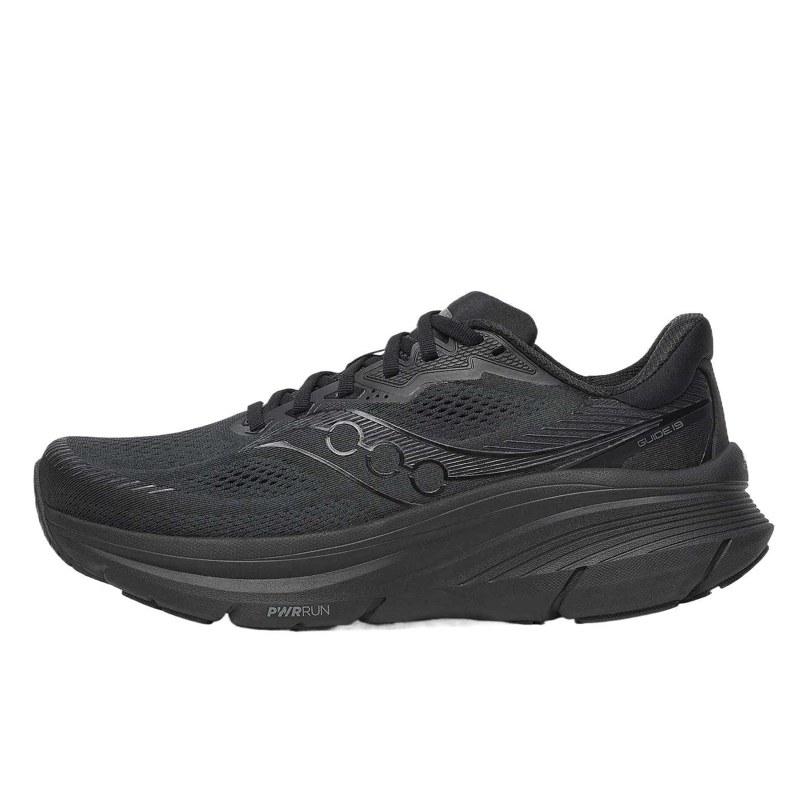 Saucony Guide 19 Low-Top Running Shoes Cushioned Lace-Up Design. S21059-101
