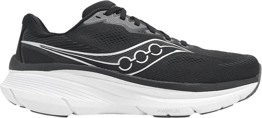 Saucony Guide 19 Wide 'Black Silver' S210591-00 Buy Saucony Guide 19 Wide 'Black Silver' S210591-00