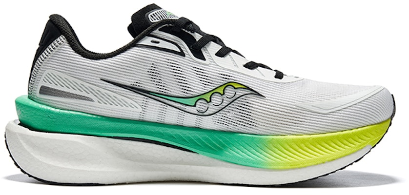 Saucony IDLING 巡航 均衡緩震 低幫 跑步鞋 男女同款 白綠色 Order Saucony IDLING 巡航 均衡緩震 低幫 跑步鞋 男女同款 白綠色