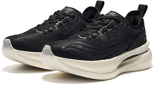 Saucony IDLING 巡航 CMT 緩震舒適 低幫 跑步鞋 男女同款 黑色 Lookbook Saucony IDLING 巡航 CMT 緩震舒適 低幫 跑步鞋 男女同款 黑色