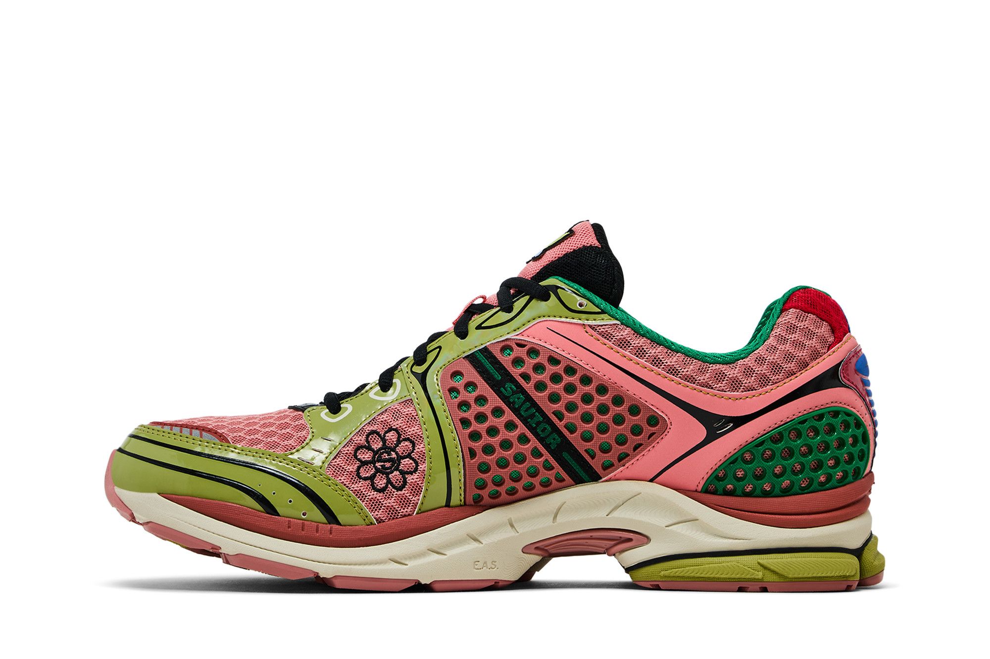 Lookbook Saucony Jae Tips x ProGrid Triumph 4 'Flowers Pack - Peach' S70966-2