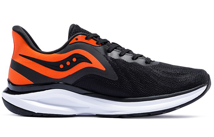 Order Saucony Jaeger Junior ''Zwart Oranje'' S28153-3
