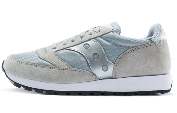 Saucony Jazz 81 Classic Retro Runner Gray Silver Low-Top Sneakers . S70539-3 (M Wide)