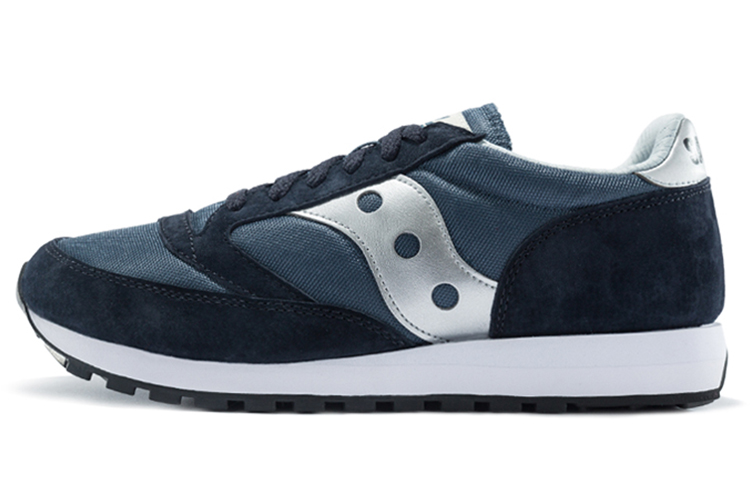 Saucony Jazz 81 Retro Blue/Silver Sneakers - Comfortable, Durable & Breathable. S70539-1 (M Wide)
