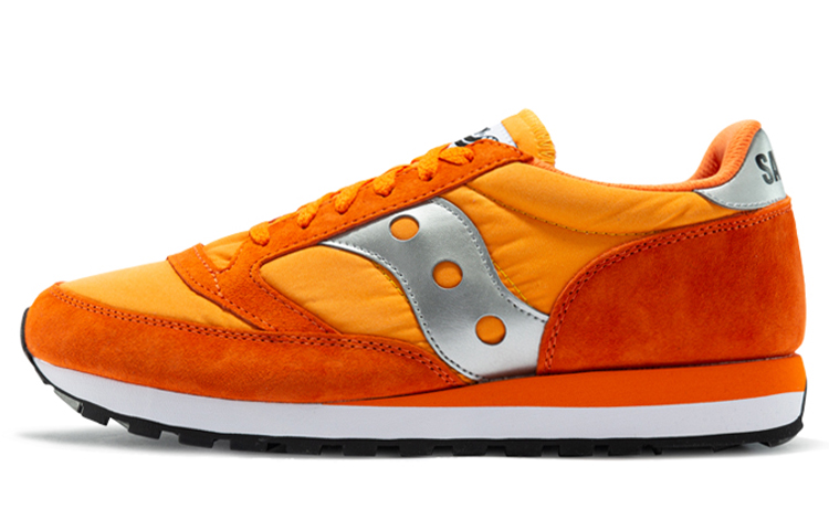 Saucony Jazz 81 Retro Suede Low-Top Running Shoes Orange M Width. S70542-3 (M Wide Fit)