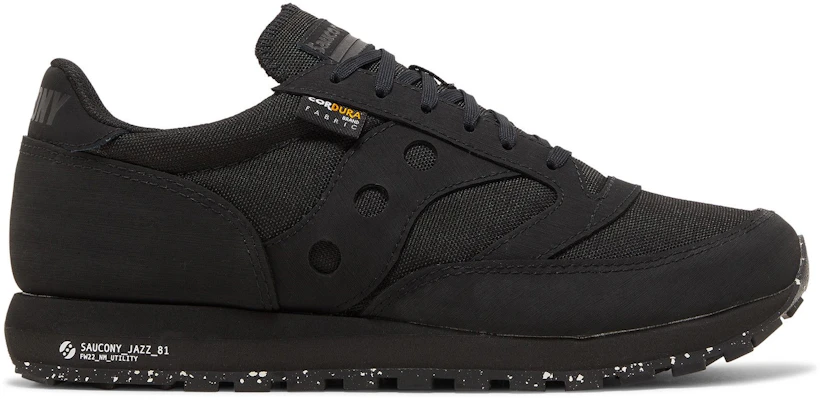 Saucony Jazz 81 Utilitarian Cordura 'Triple Black' S70718-3 Buy Saucony Jazz 81 Utilitarian Cordura 'Triple Black' S70718-3