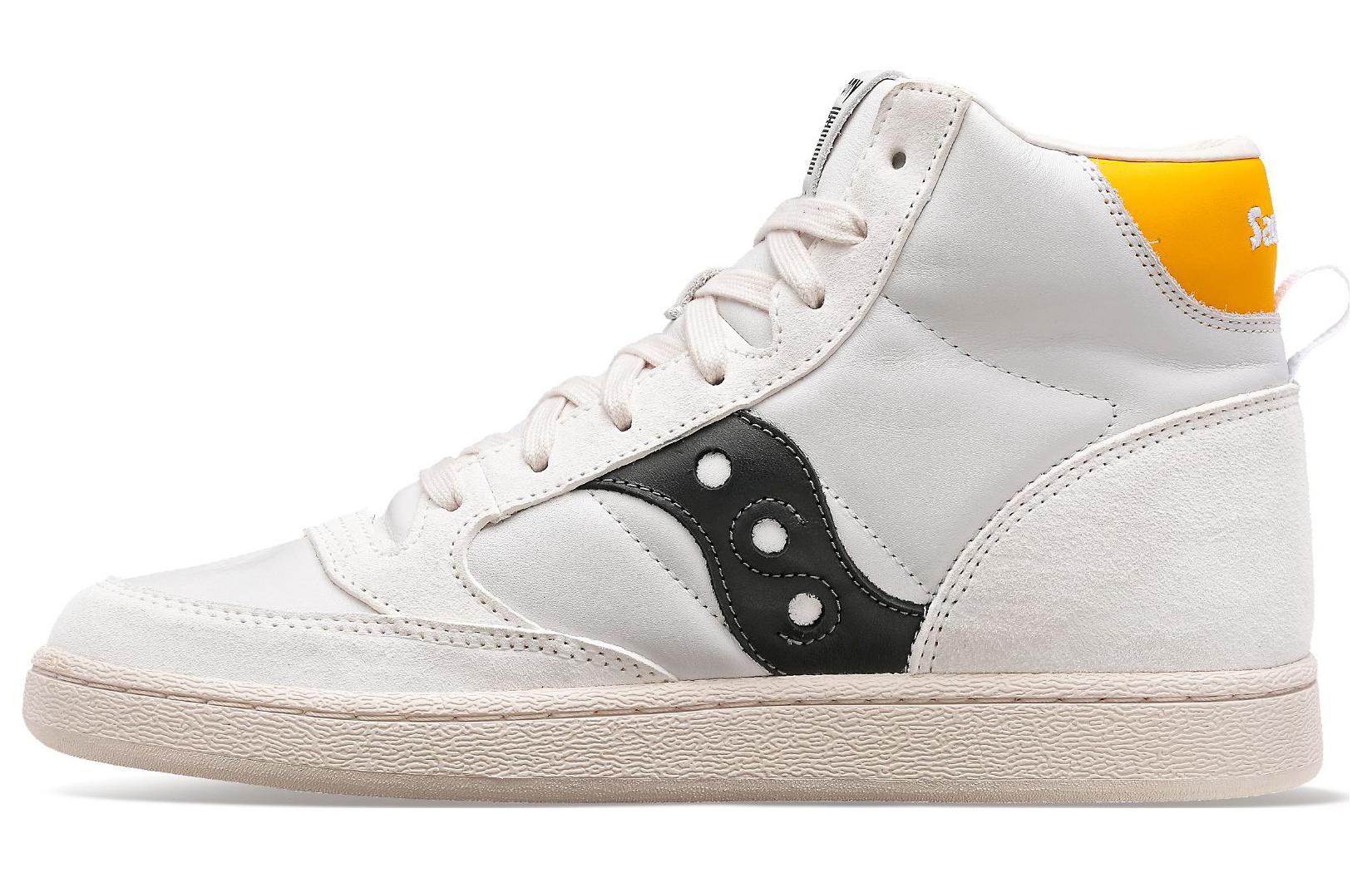Saucony Jazz Court High Premium 'White Yellow Black' S70722-1
