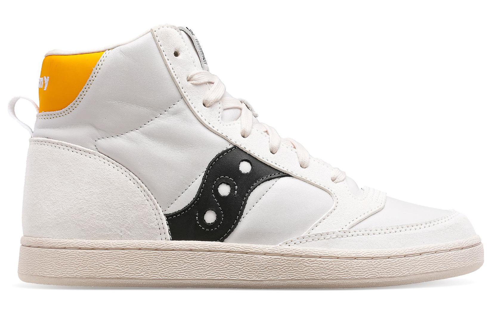 Saucony Jazz Court High PRM 'White Yellow Black' 圖 2