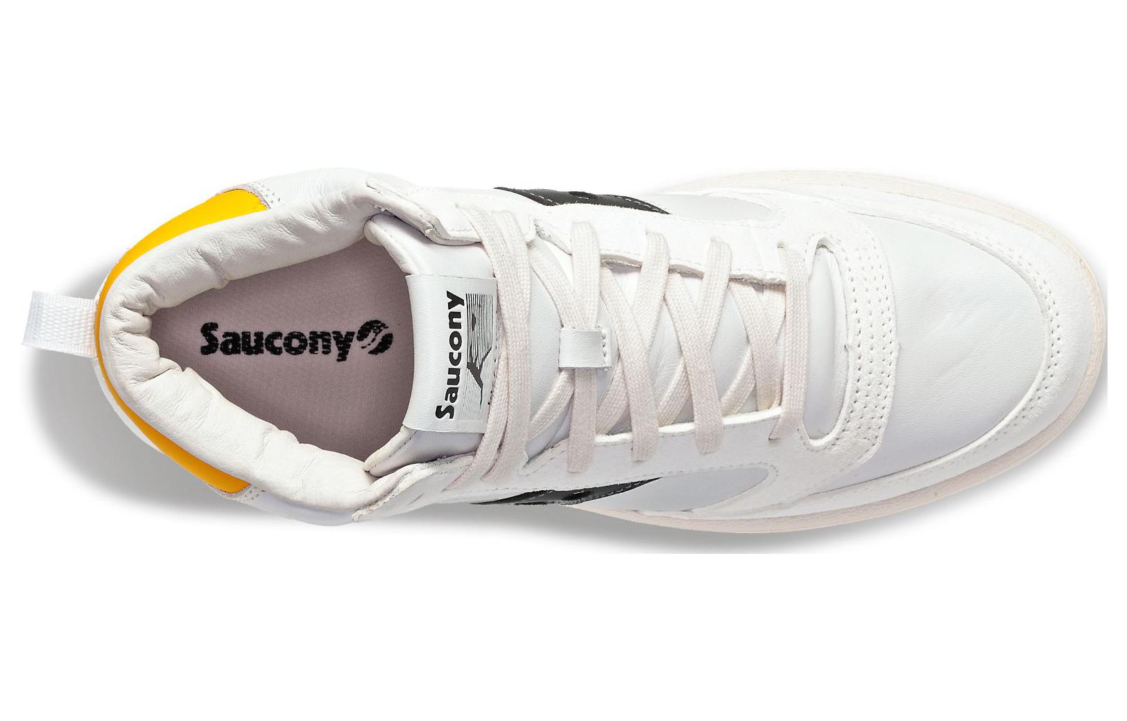 Saucony Jazz Court High PRM 'White Yellow Black' 圖 3