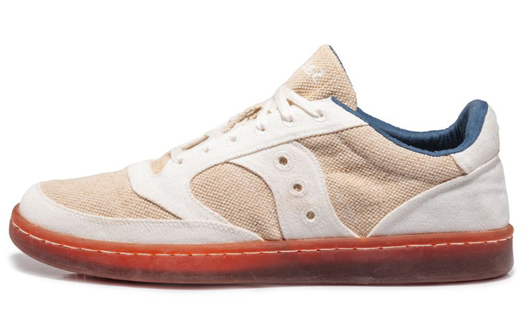 Saucony Jazz Court RFG Low-Top Sneakers Brown/Beige Casual Retro Shoes. S70562-1 (M Width)