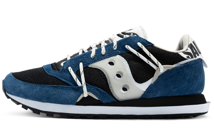 Saucony Jazz DST Retro Low-Top Running Shoes Deep Blue/White Breathable Sneakers S70528-12 (M Wide)