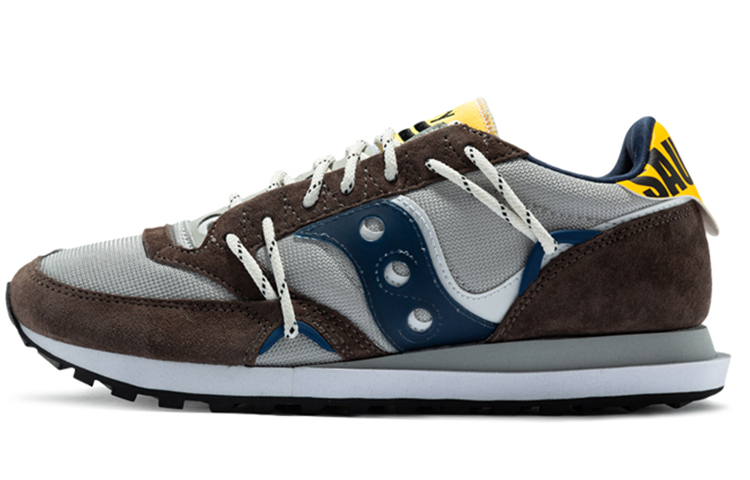 Saucony Jazz DST Retro Running Shoes Grey/Deep Blue - Breathable & Durable S70528-11 (M Wide)