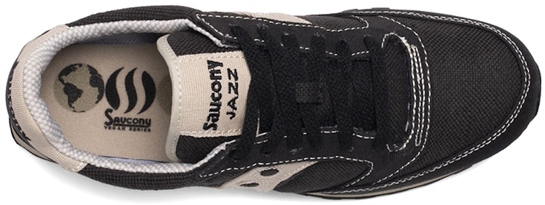 Saucony Jazz Low Pro Vegan 'Black Oatmeal' 2887-4 Shop Saucony Jazz Low Pro Vegan 'Black Oatmeal' 2887-4
