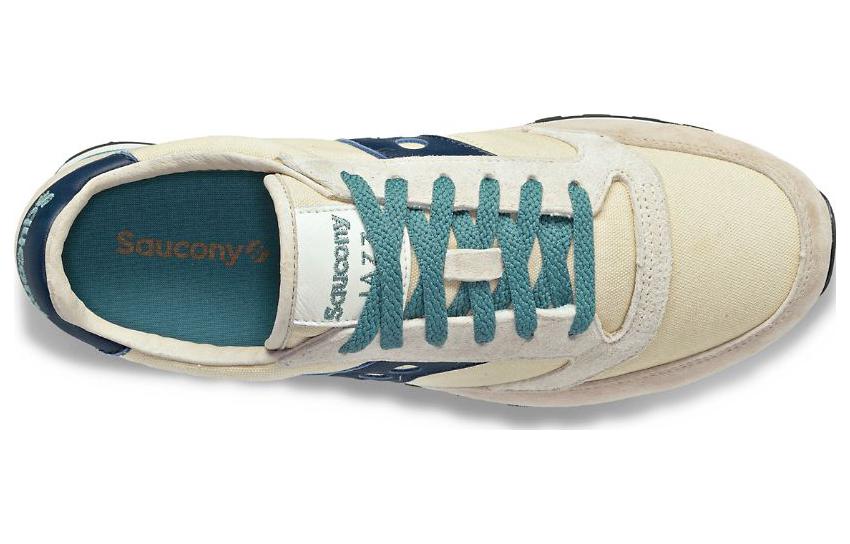 Lookbook Saucony Jazz Original 'Stonewash - Tan Navy' Sneakers Pria S70755-1
