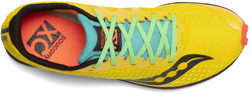 Saucony Kilkenny XC8 Spike ''Geel Zwart'' S29068-10 Shop Saucony Kilkenny XC8 Spike ''Geel Zwart'' S29068-10
