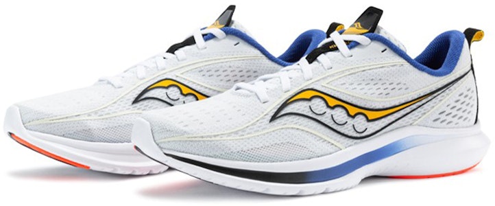 Saucony Kinvara 精華 13 低筒 跑步鞋 男款 白藍紅 Lookbook Saucony Kinvara 精華 13 低筒 跑步鞋 男款 白藍紅