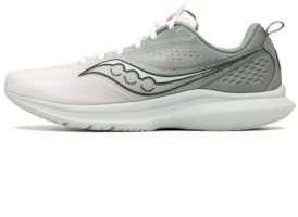 Saucony Kinvara 13 Y2K Retro Comfortable Slip-Resistant Running Shoes White/Grey S28228-3 Saucony Kinvara 13 Y2K Retro Comfortable Slip-Resistant Running Shoes White/Grey S28228-3