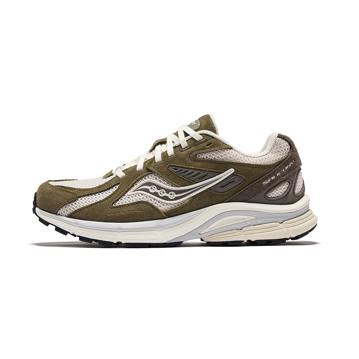 Saucony Kinvara 4 Retro Comfortable Low-Top EVA Running Shoes Green/White S79052-21