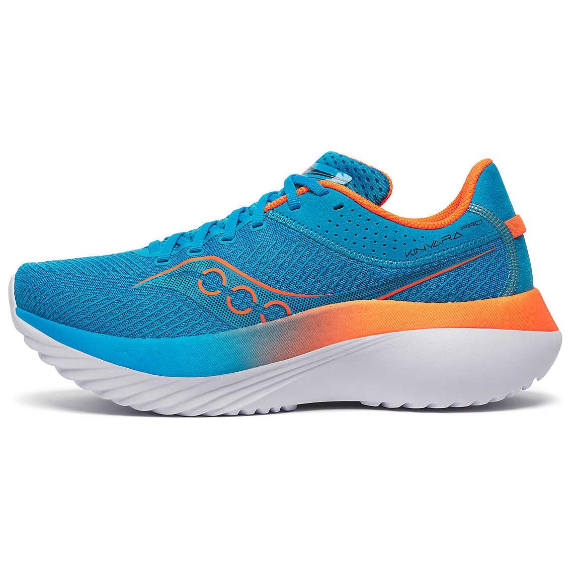 Saucony Kinvara Pro Running Shoes Blue Orange - Comfort & Durability Focused S20847-222