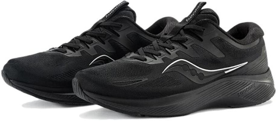 Saucony Lancer 騎士2 減震耐磨 低筒 跑步鞋 男女同款 黑色 Lookbook Saucony Lancer 騎士2 減震耐磨 低筒 跑步鞋 男女同款 黑色