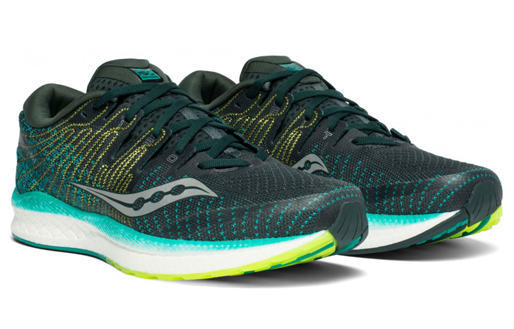 Lookbook Saucony 自由 ISO 2 解放 低筒 跑步鞋 男款 綠青