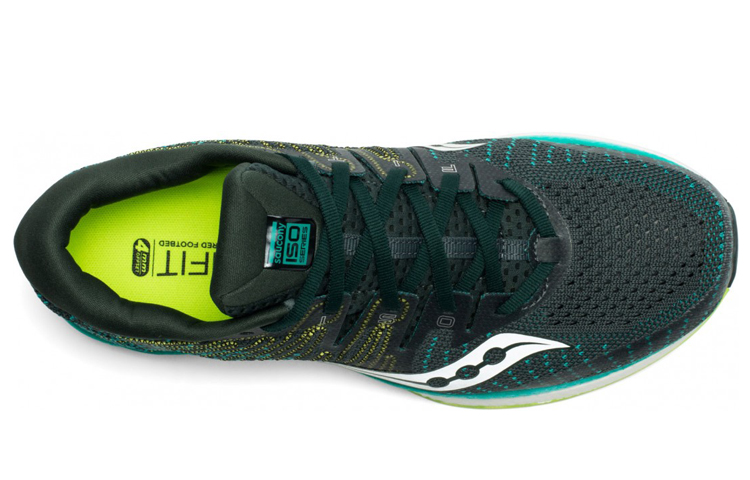 Shop Saucony 自由 ISO 2 解放 低筒 跑步鞋 男款 綠青