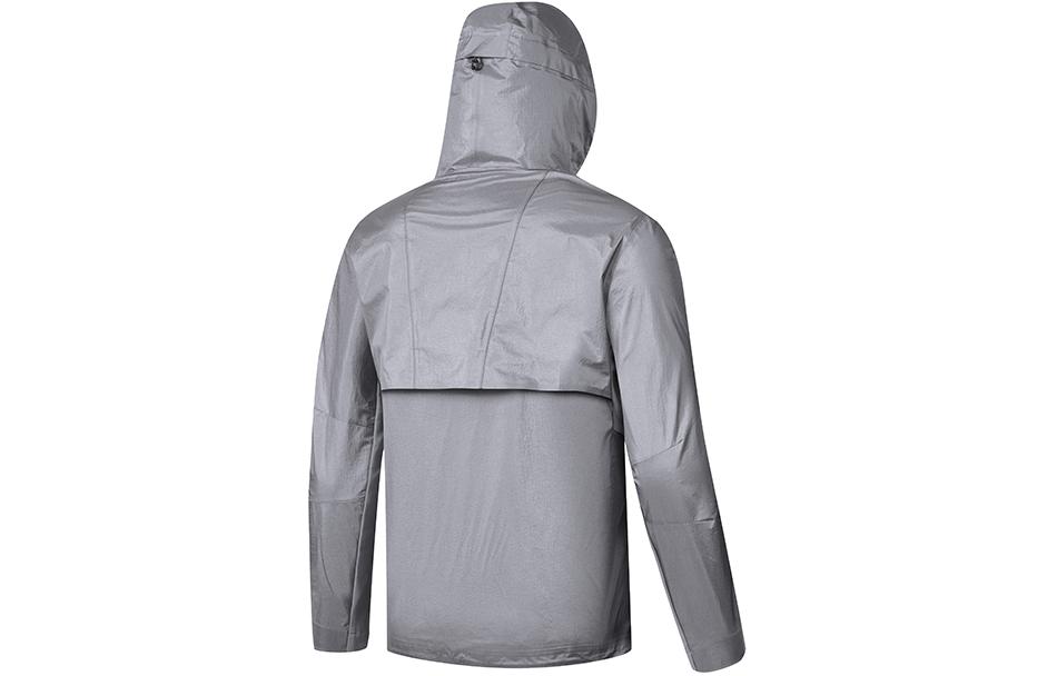 Lookbook 索康尼印花防水连帽梭织夹克 浅灰色 SC2249008C-MT06