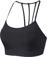 Saucony Low Support Backless Sports Bra Black SC1239141-1 Saucony Low Support Backless Sports Bra Black SC1239141-1