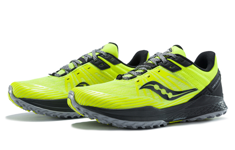 Lookbook Saucony Mad River 激流 TR2 防滑透氣 戶外越野跑步鞋 檸檬黃