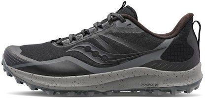 Saucony Peregrine 12 Wide 'Black Charcoal' S20738-05 Saucony Peregrine 12 Wide 'Black Charcoal' S20738-05