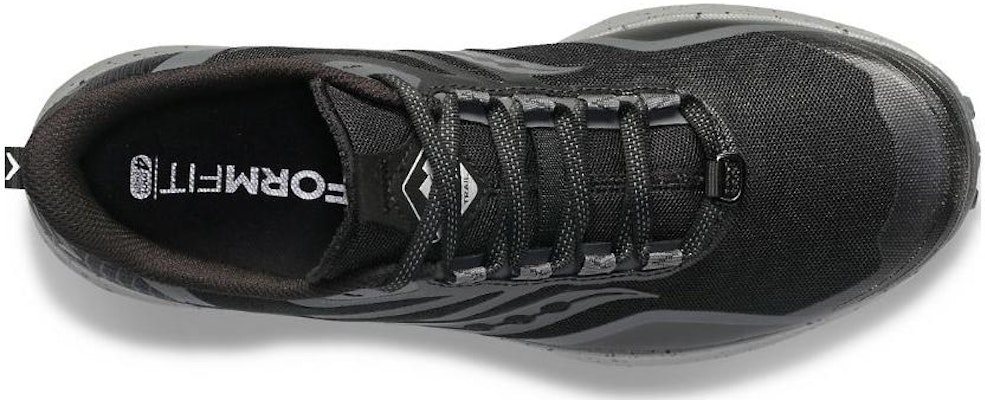 Saucony Peregrine 12 Wide 'Black Charcoal' S20738-05 Lookbook Saucony Peregrine 12 Wide 'Black Charcoal' S20738-05