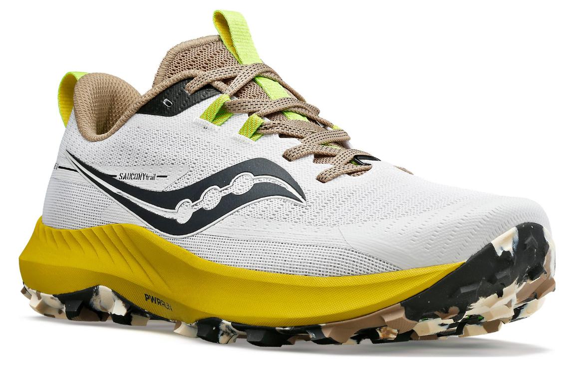 Lookbook Saucony Peregrine 13 'Fog Clay' Sepatu Lari Abu Tahan Lama S20838-85