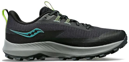 Order Saucony Peregrine 13 防滑耐磨 低筒 跑步鞋 男款 黑灰