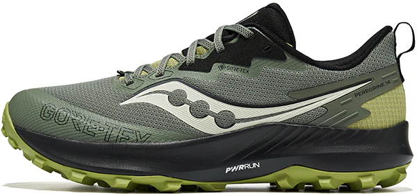 saucony-peregrine-14-gtx-olive-green-trail-running-shoes-s20918-110