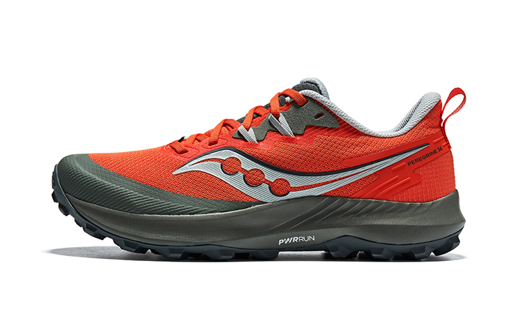 Saucony PEREGRINE 14 Orange Trail Running Shoes with Comfort and Cushioning S20916-111