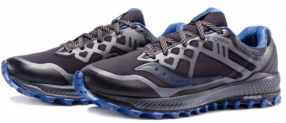Saucony Peregrine 8 GTX 'Black Grey Blue' S20454-1 Lookbook Saucony Peregrine 8 GTX 'Black Grey Blue' S20454-1