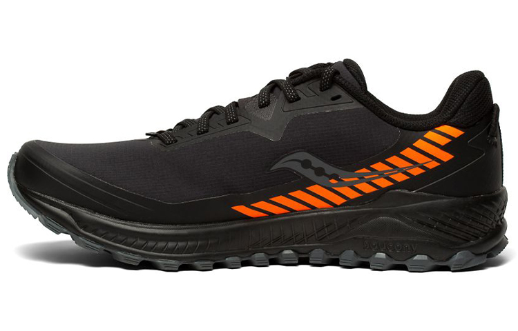 Saucony Peregrine ICE+ 'Black Vizi Orange' S20675-1