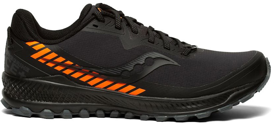Saucony Peregrine ICE+ 'Hitam Vizi Oren' S20675-1 Order Saucony Peregrine ICE+ 'Hitam Vizi Oren' S20675-1