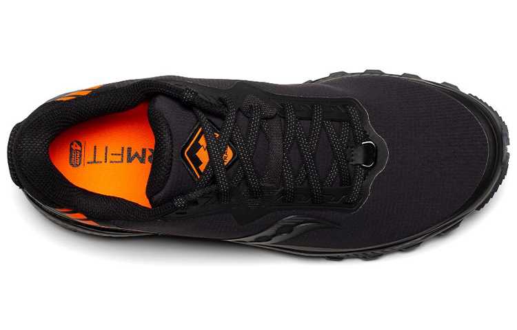Shop Saucony Peregrine ICE+ ''Zwart Vizi Oranje'' S20675-1