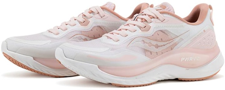 索康尼 Phoenix Inferno 2 減震防滑耐磨 低筒 跑步鞋 男女同款 白粉 Lookbook 索康尼 Phoenix Inferno 2 減震防滑耐磨 低筒 跑步鞋 男女同款 白粉