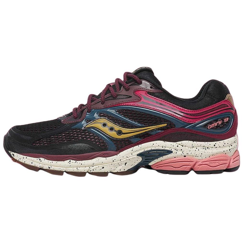 Saucony Pro Grid Omni 9 Autumnal Equinox Black Running Shoes Slip-resistant S70838-2