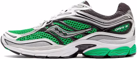 Saucony Pro Grid Omni 9 Green Silver Running Shoes - Comfortable & Durable. S70739-5 Saucony Pro Grid Omni 9 Green Silver Running Shoes - Comfortable & Durable. S70739-5