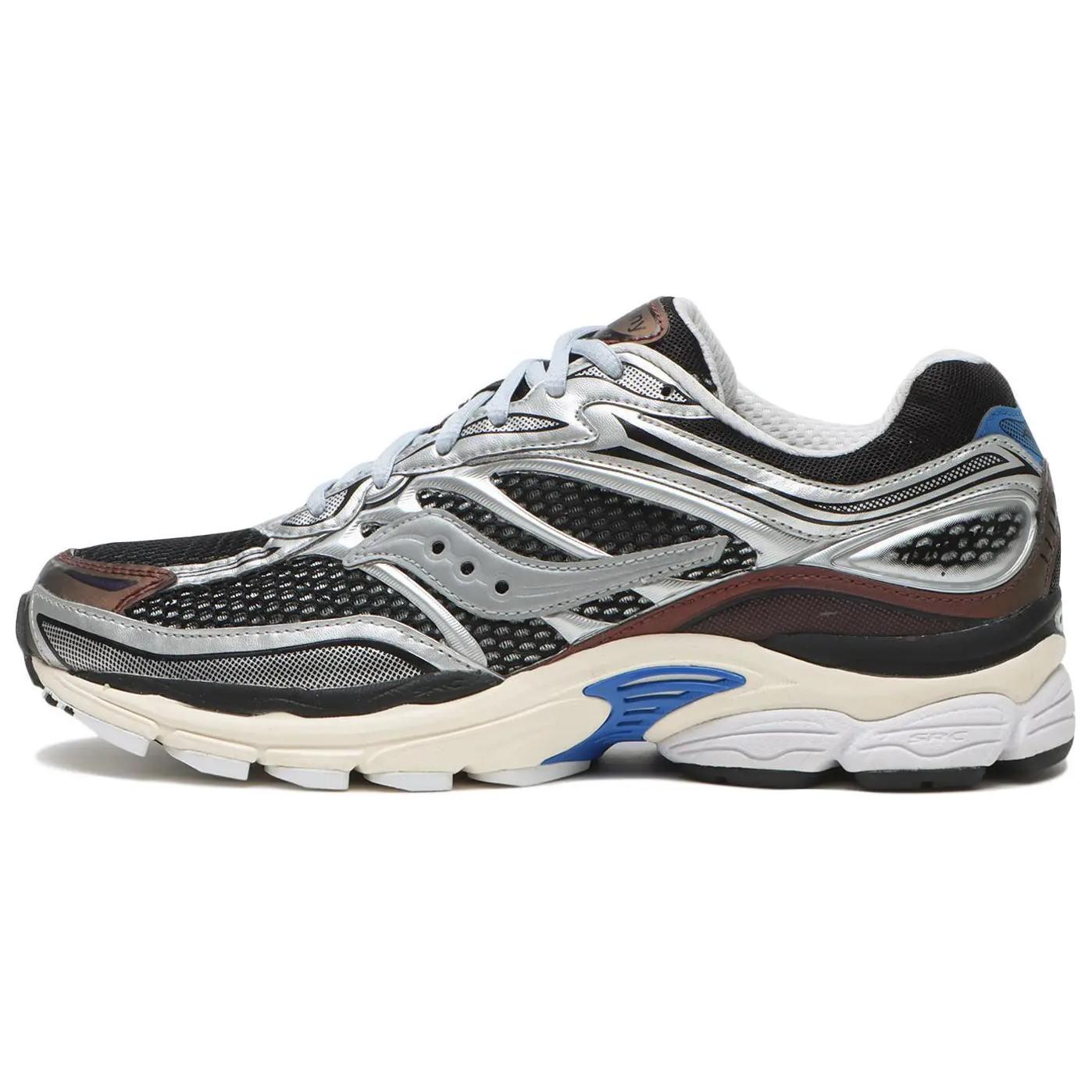 Saucony Pro Grid Omni 9 Silver Low-Top Running Shoes Non-Slip Durable S70809-1