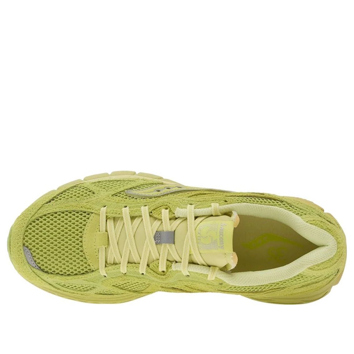 Shop Saucony ProGrid Guide 7 3sixteen 石灰綠運動鞋 S71044-2