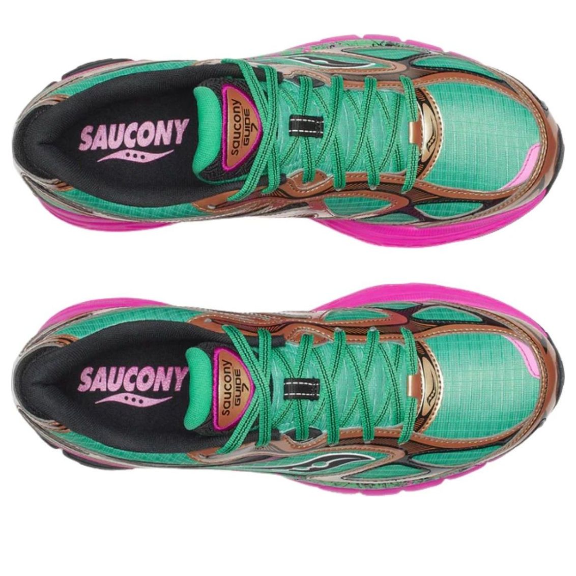 Lookbook Saucony Progrid Guide 7 'Green Bronze' S70995-3